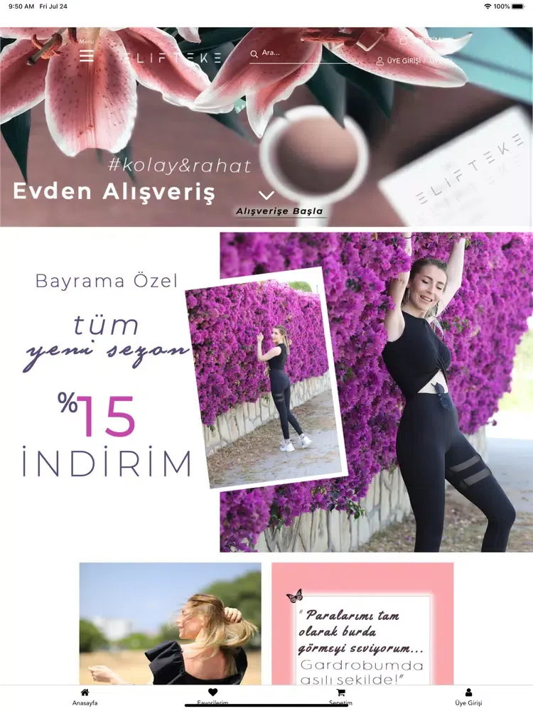 Elif Teke iPad  스크린샷