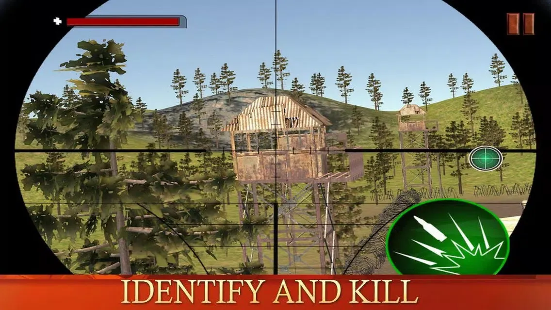 Hero Sniper Jungle Mission سکرین شاٹس
