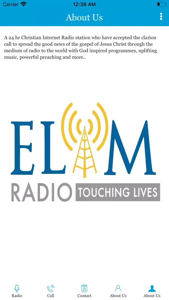 Screenshot di ELIM RADIO UK