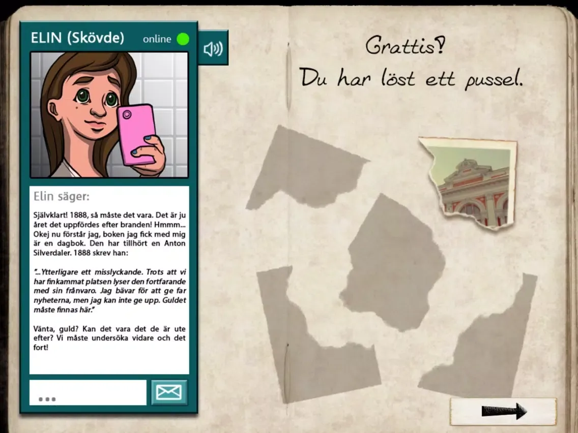 Elins Mysterium iPad  स्क्रीनशॉट