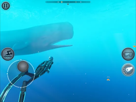 Capturas de tela do Beyond Blue iPad 
