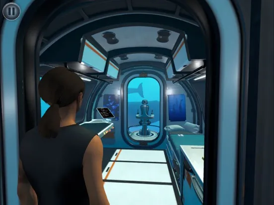 Capturas de tela do Beyond Blue iPad 