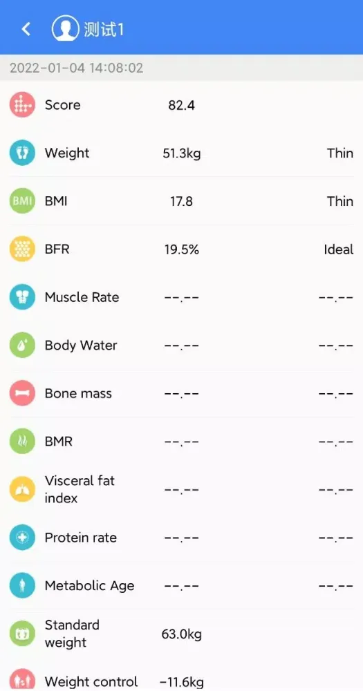 Tangkapan layar HF Fitness