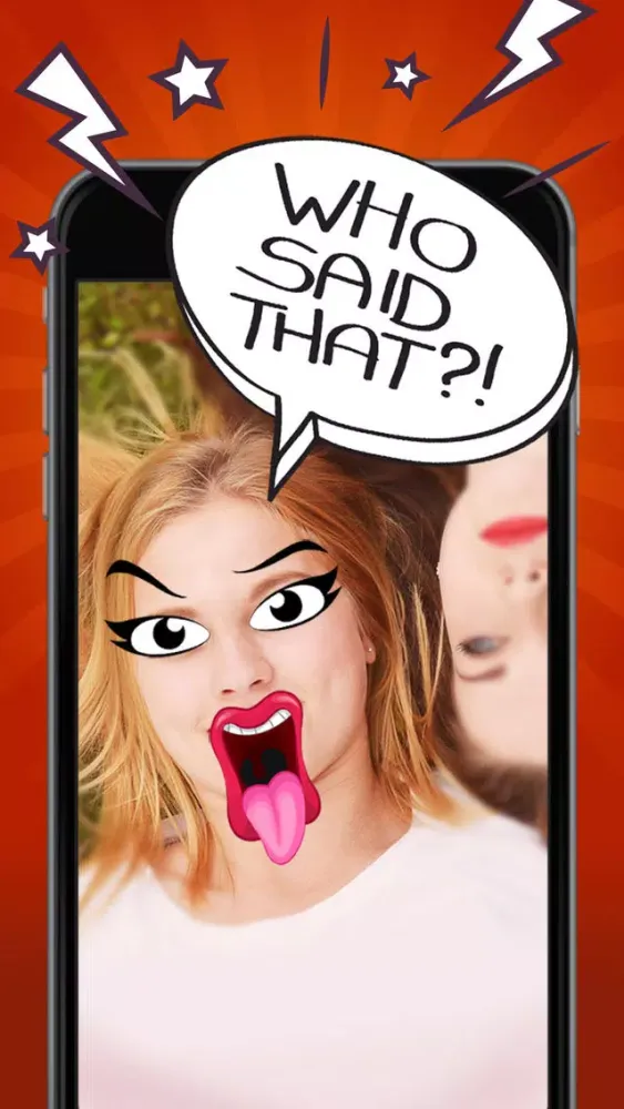 Angry Face Maker Comic Sticker App應用截圖