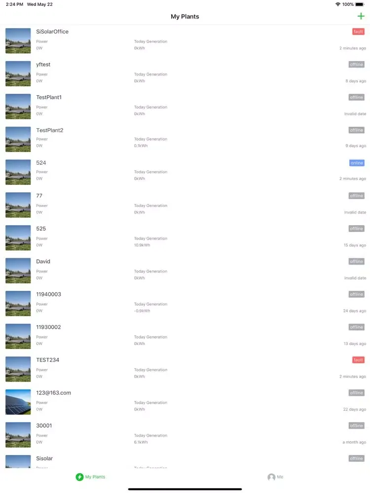 Capturas de pantalla de PowerView ES iPad 