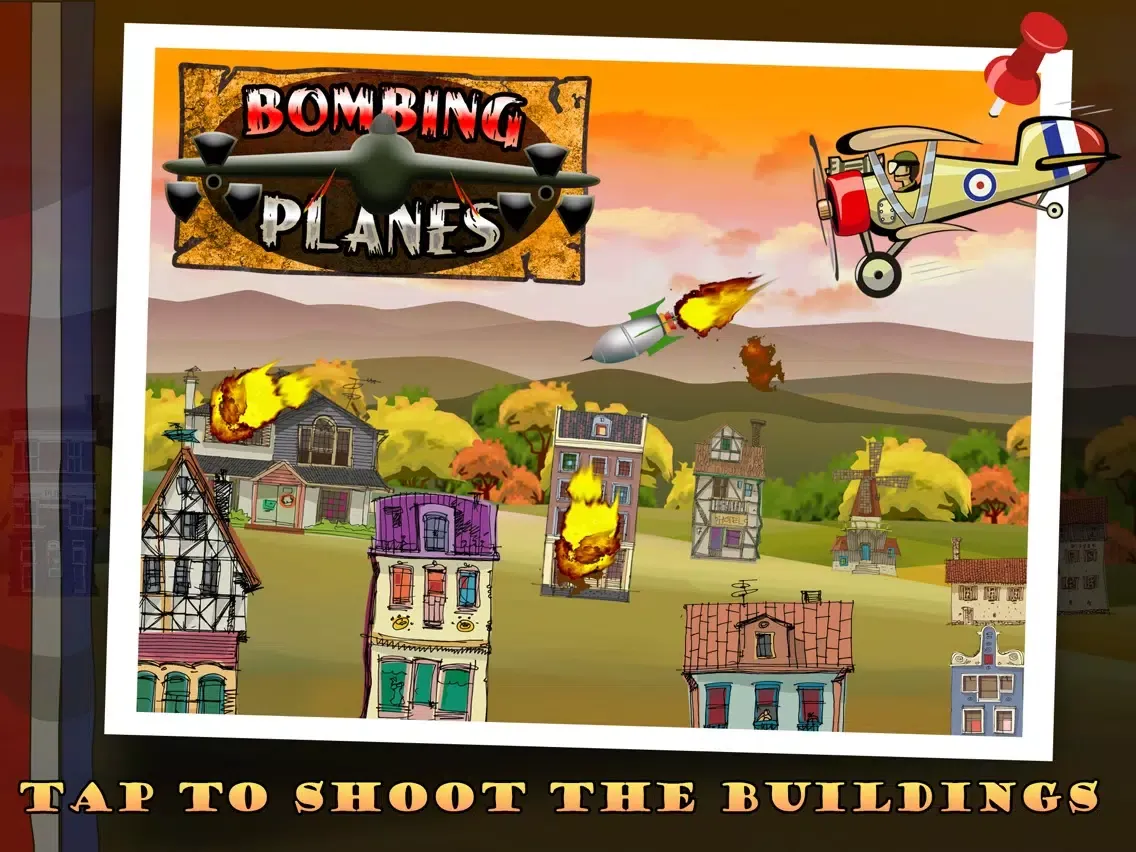 Bombing Planes World War One Lite – The sky fighter become Hero – Free Version iPad 應用截圖