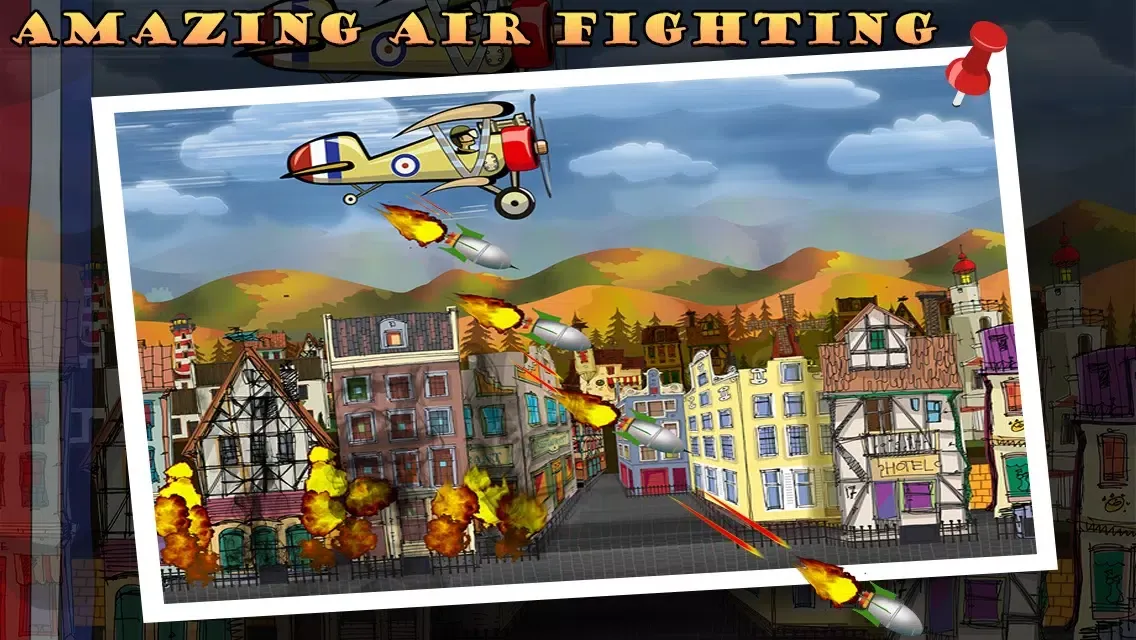 Bombing Planes World War One Lite – The sky fighter become Hero – Free Version應用截圖