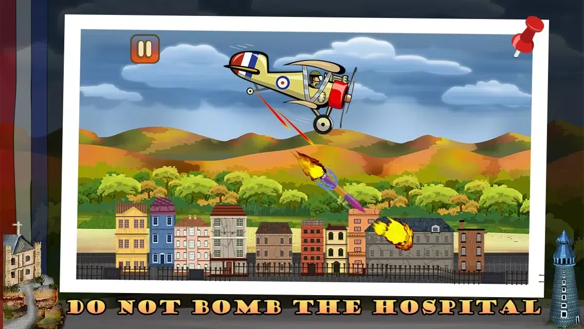 Bombing Planes World War One Lite – The sky fighter become Hero – Free Version應用截圖