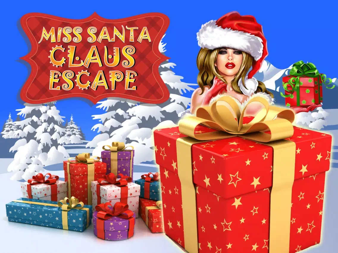 Miss Santa Claus Free - Girl Strategy Rescue in Chrismas Village - Free Version iPad  Screenshots