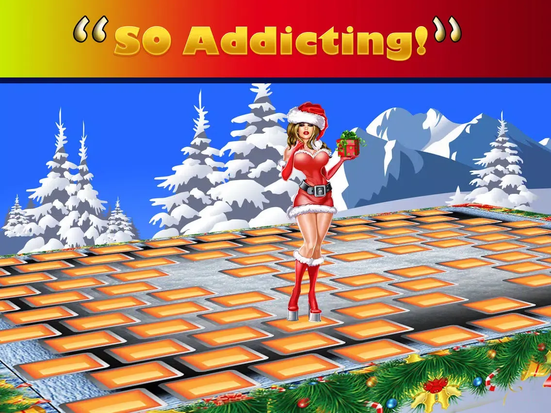 Miss Santa Claus Free - Girl Strategy Rescue in Chrismas Village - Free Version iPad  Screenshots