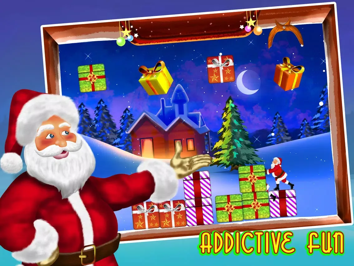 Santa Claus Christmas Presents House iPad  Screenshots