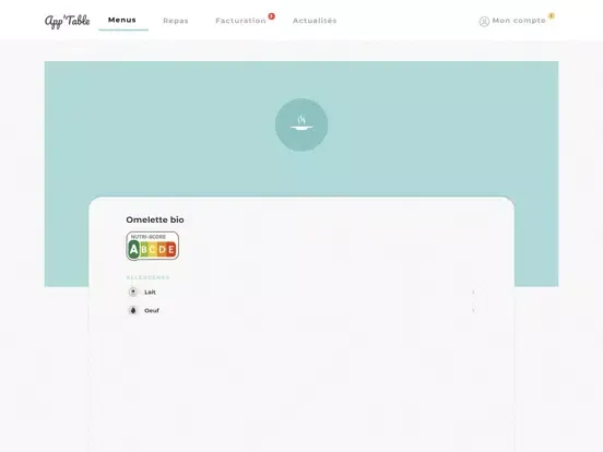 App'Table iPad 应用截图