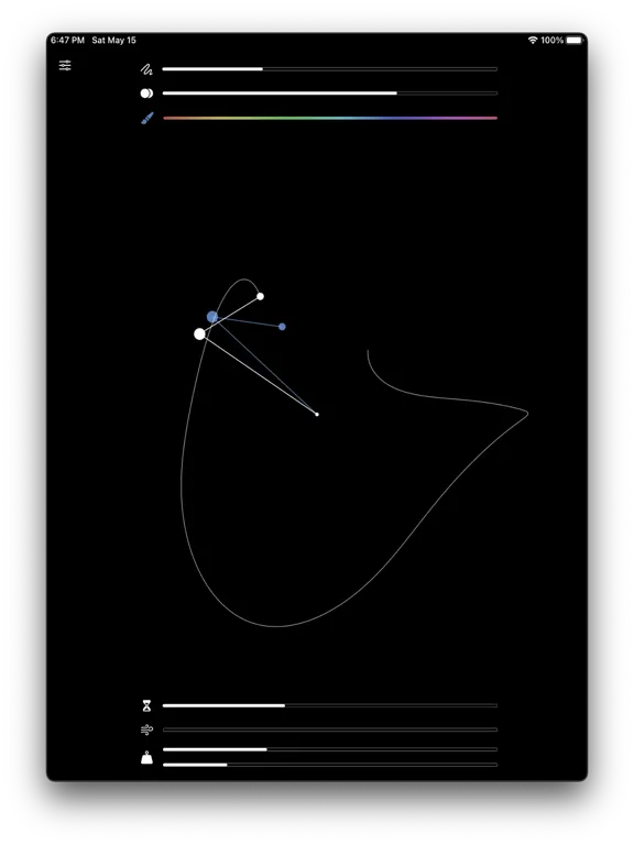 Ảnh chụp màn hình của Meditative Pendulum iPad 