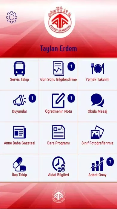 Capturas de tela do Ataköy Anaokulu Mobil