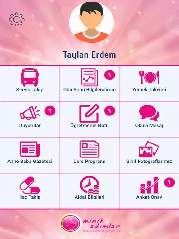 Minik Adımlar Mobil iPad 应用截图