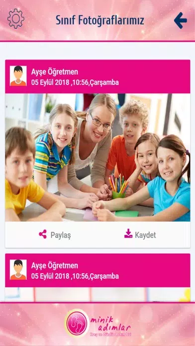 Minik Adımlar Mobil應用截圖