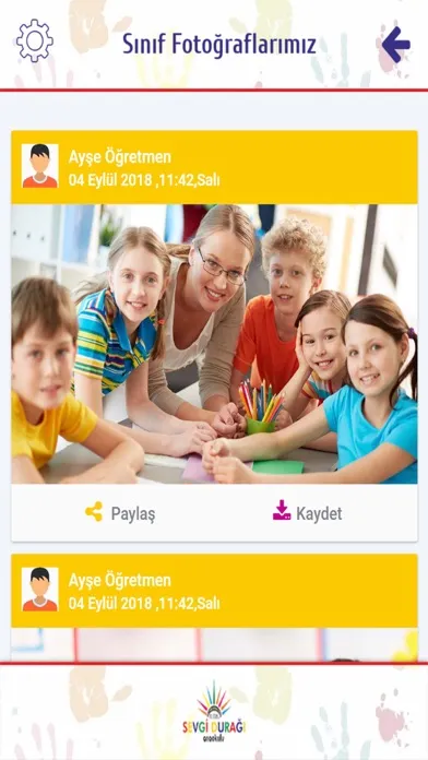 Sevgi Durağı Anaokulu スクリーンショット