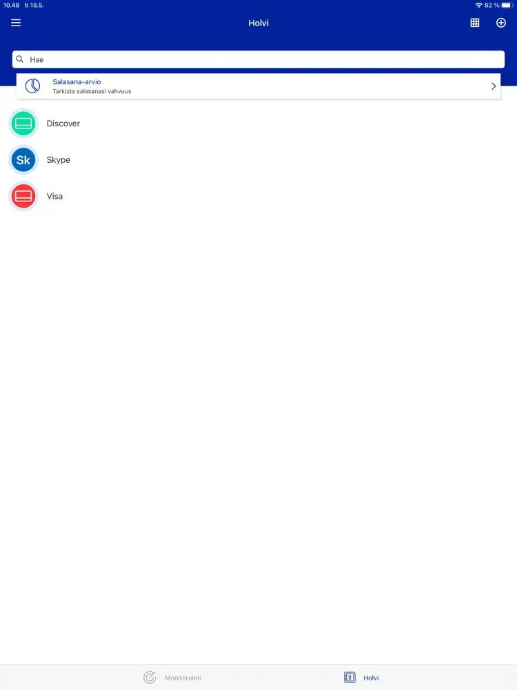 Скриншоты Elisa Identiteettisuoja iPad 