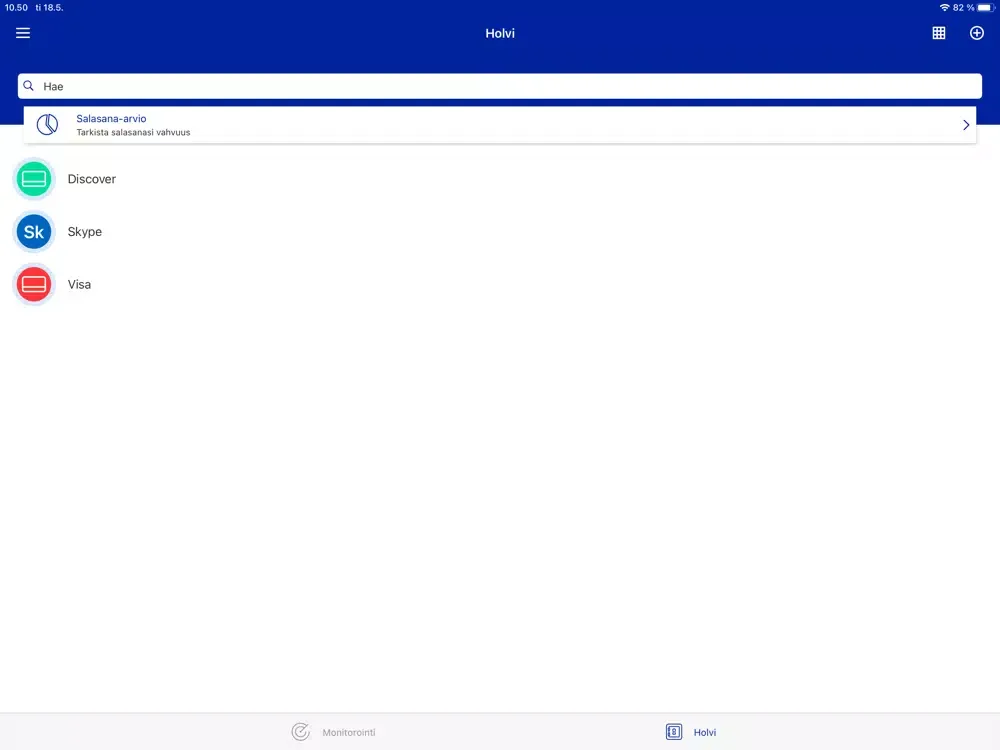 Скриншоты Elisa Identiteettisuoja iPad 