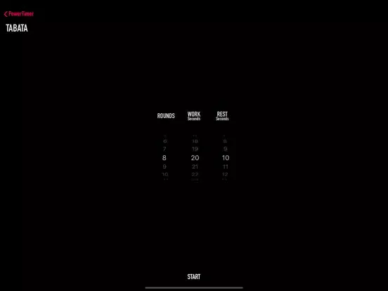 Скриншоты PowerTimer 2.0 iPad 
