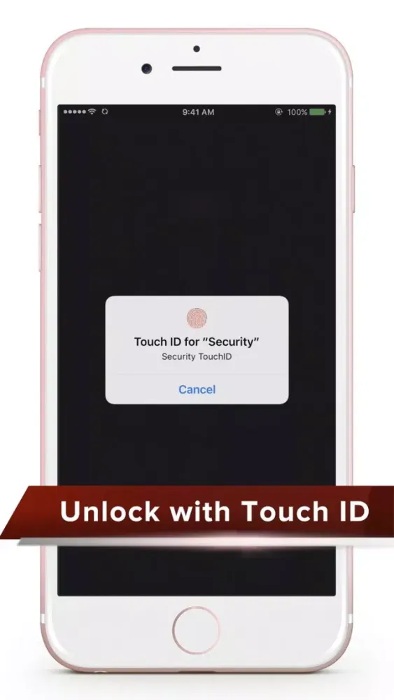 Capturas de tela do Security Folder
