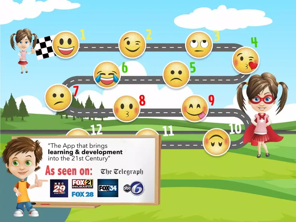 Ảnh chụp màn hình của Autism Emotion Therapy apps iPad 
