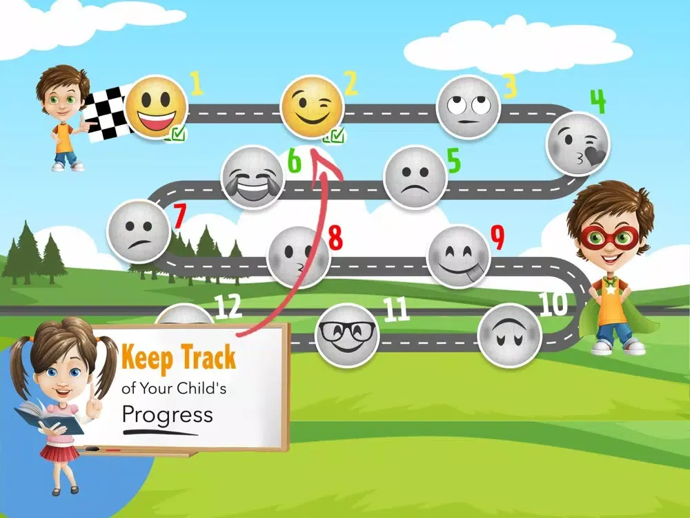 Ảnh chụp màn hình của Autism Emotion Therapy apps iPad 