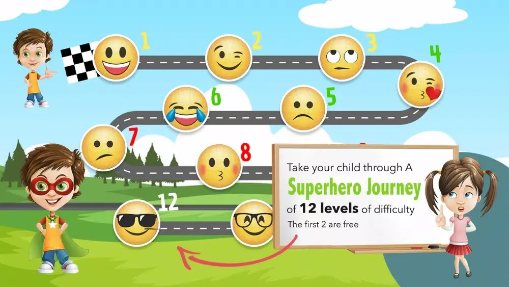 Ảnh chụp màn hình của Autism Emotion Therapy apps