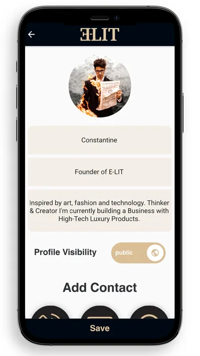 تصاویر E-LIT | Your Digital Card