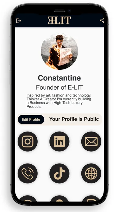 تصاویر E-LIT | Your Digital Card