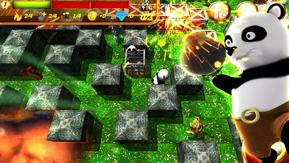 Captures d'écran de Hero Panda Bomber