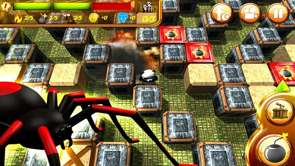 Captures d'écran de Hero Panda Bomber