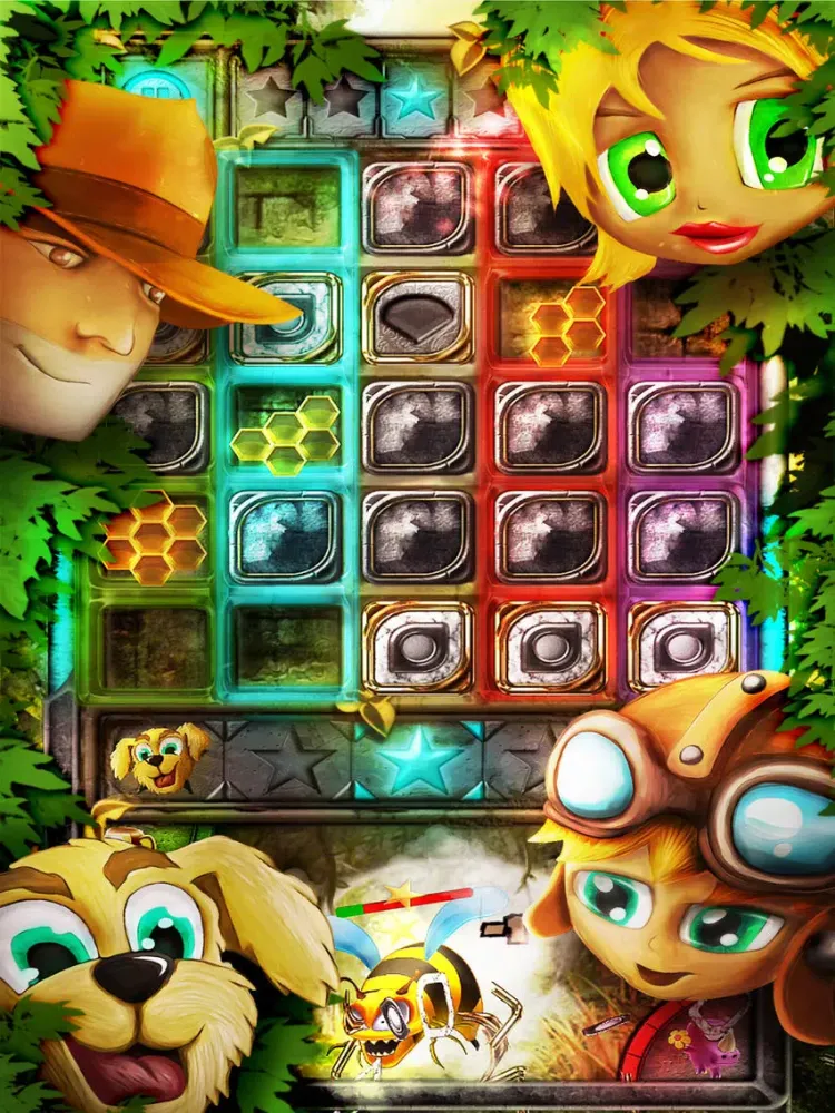 Jungle Crush - Blocks Puzzle iPad  Ekran Görüntüleri