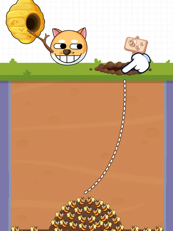 ภาพหน้าจอของ Sting The Doge iPad 
