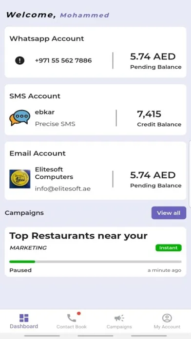 Whisper CRM Screenshots