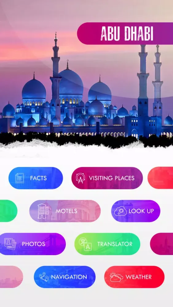 Tangkapan layar Discover Abu Dhabi
