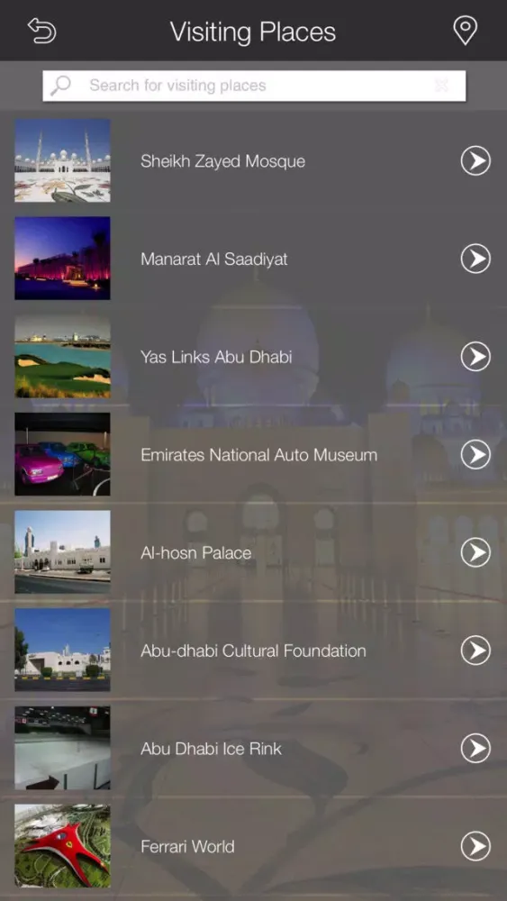 Tangkapan layar Discover Abu Dhabi
