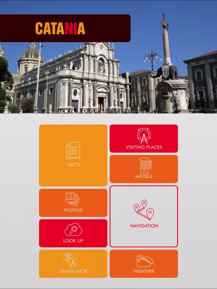 Catania Tourism iPad  स्क्रीनशॉट