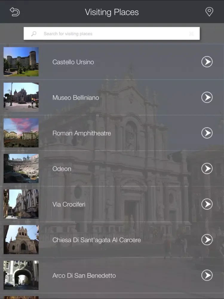 Catania Tourism iPad  स्क्रीनशॉट