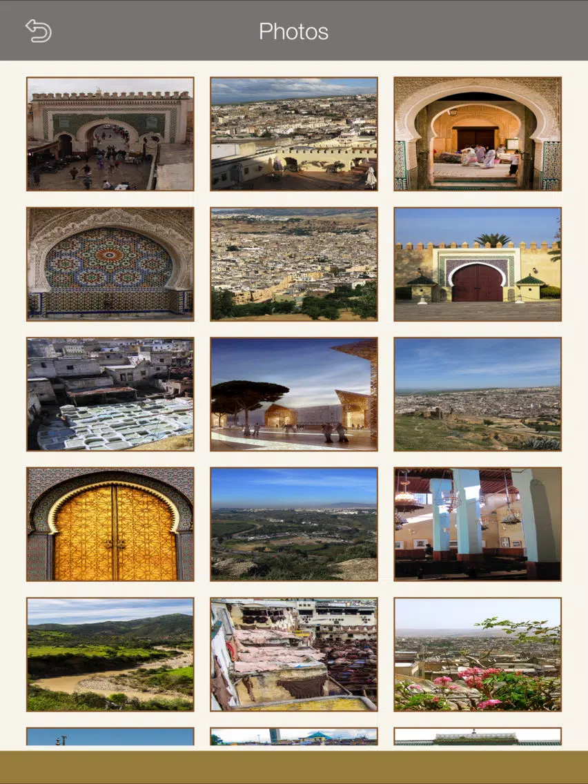 Fes City Guide iPad  Screenshots