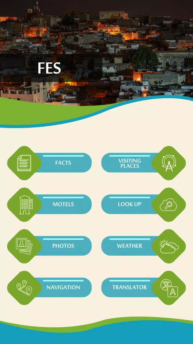 Fes City Guide Screenshots