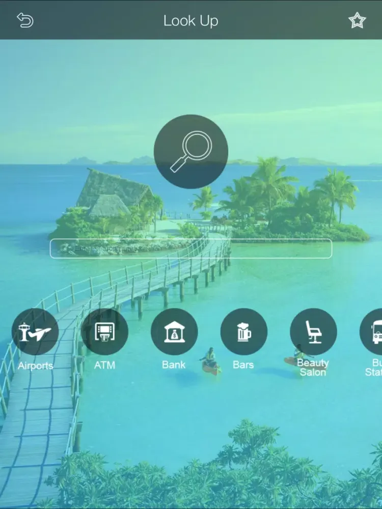 ภาพหน้าจอของ Fiji Tours iPad 