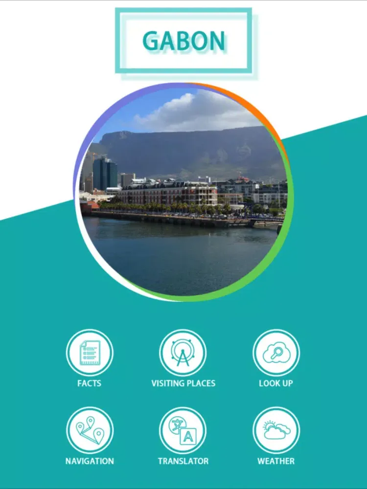 Gabon Tourism iPad  Ekran Görüntüleri