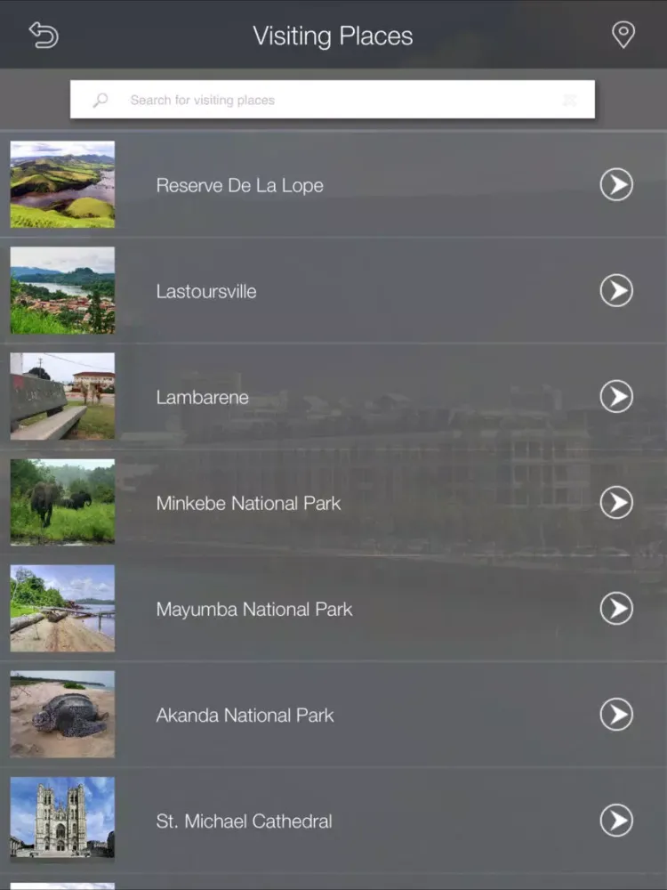 Gabon Tourism iPad  Ekran Görüntüleri