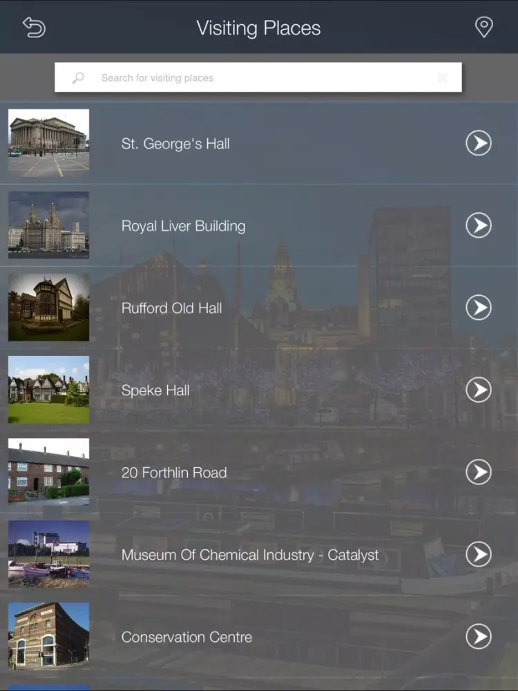 Liverpool City Tour iPad  스크린샷