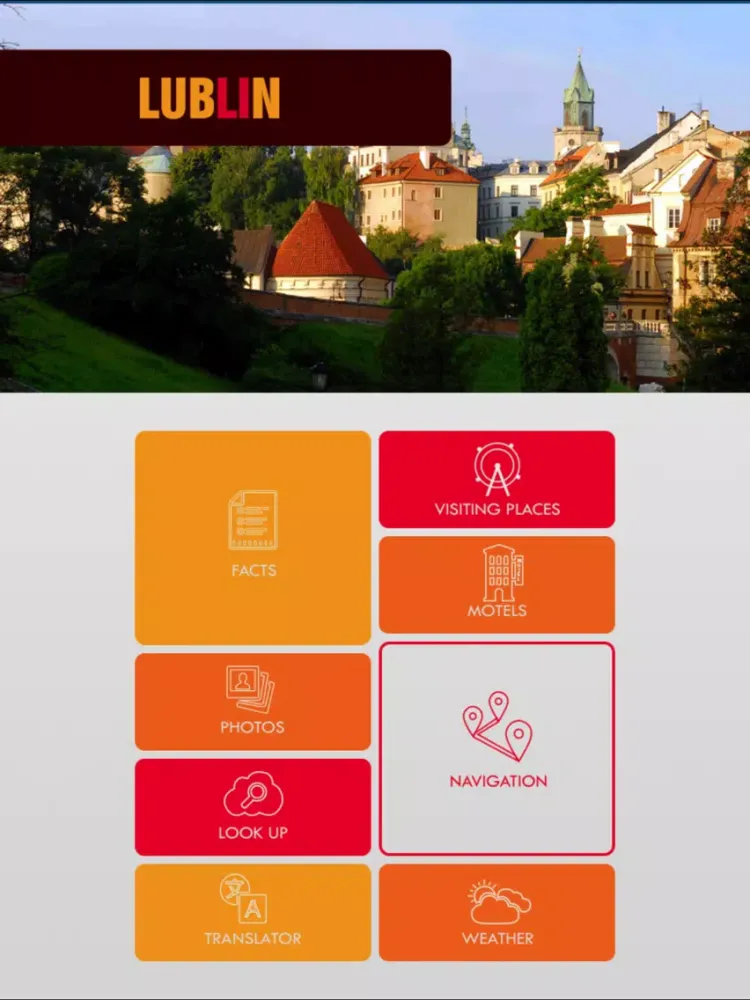 Lublin Tourism iPad  سکرین شاٹس
