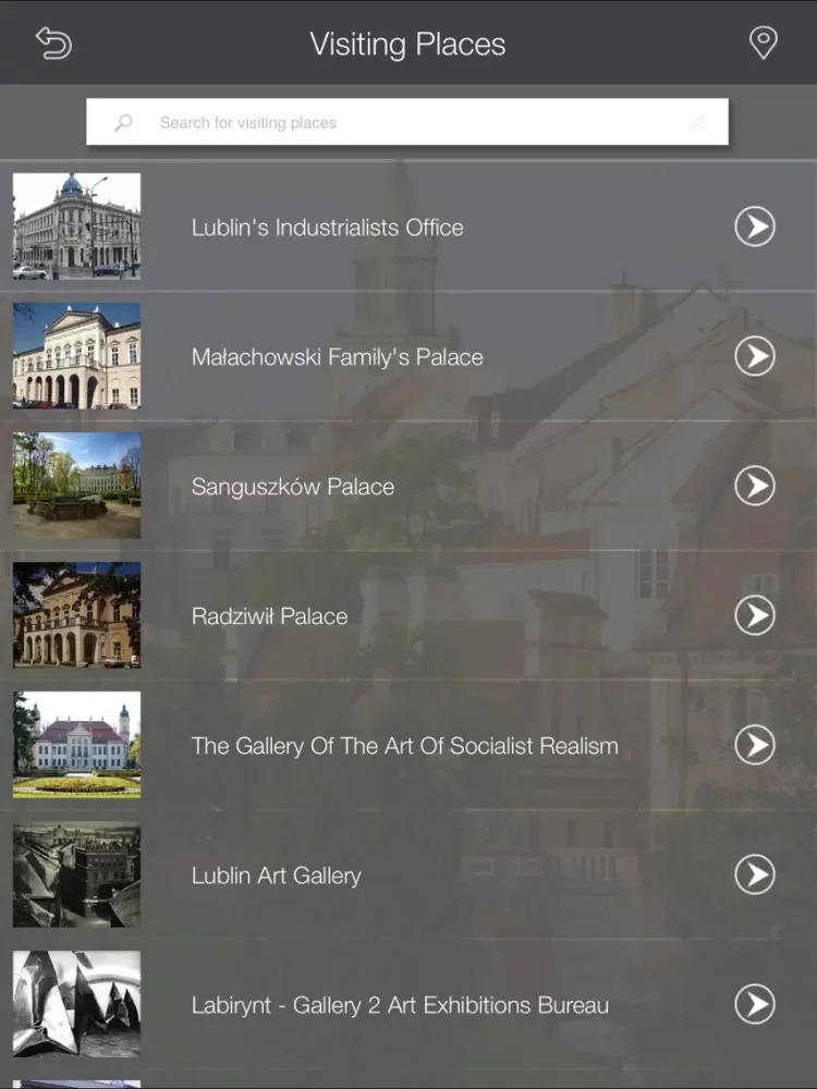 Lublin Tourism iPad  سکرین شاٹس