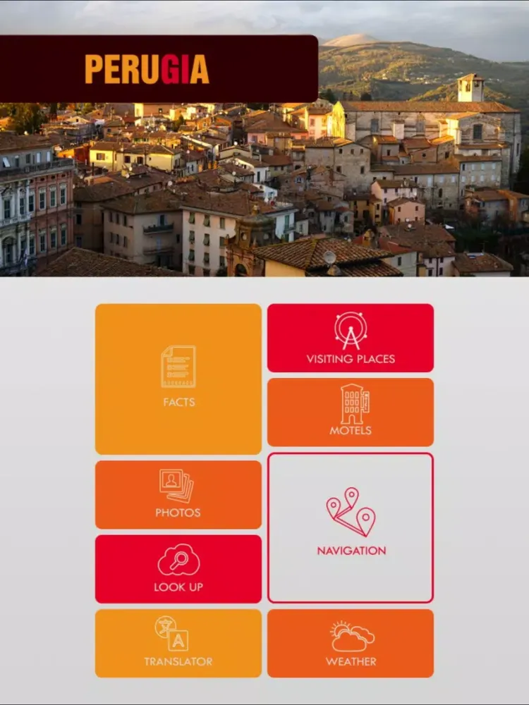 Discover Perugia iPad  스크린샷