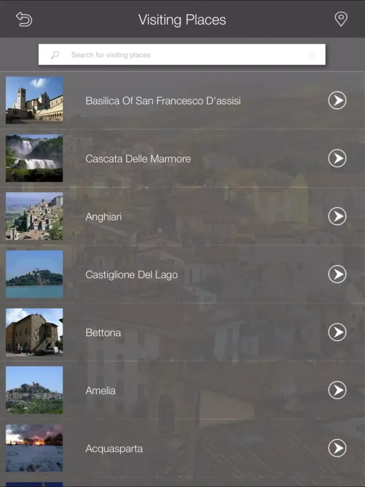 Discover Perugia iPad  스크린샷