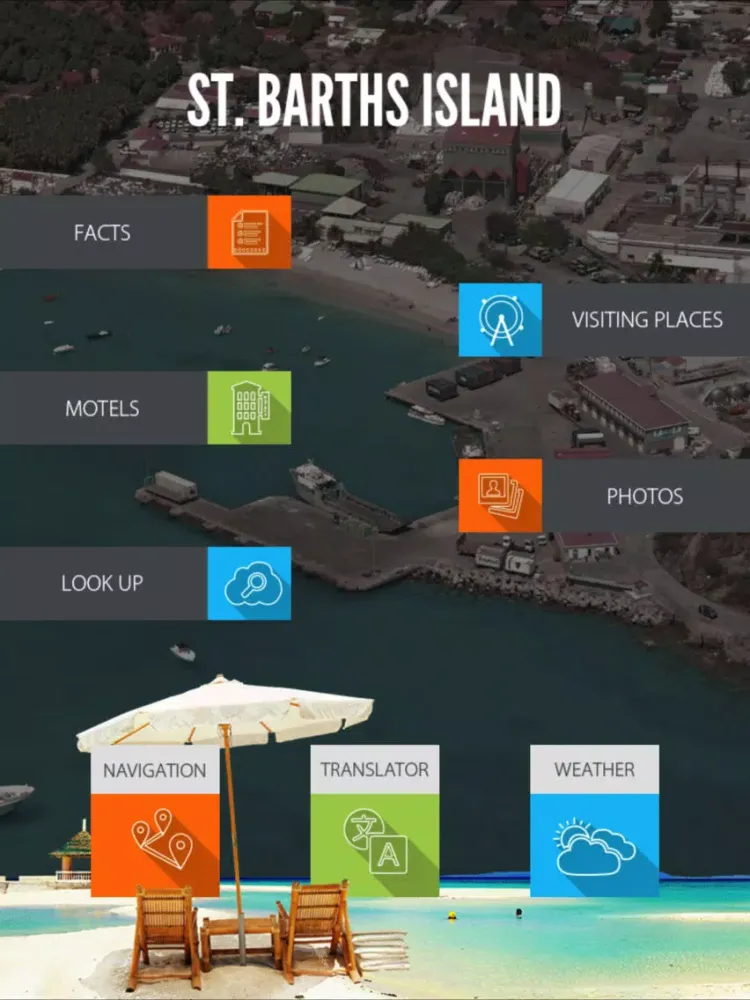 تصاویر St Barts Vacation Guide iPad 